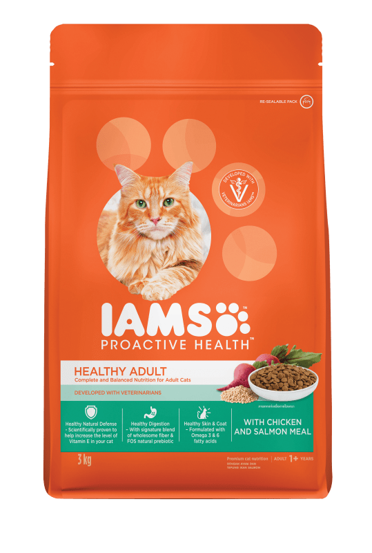 IAMS PROACTIVE HEALTH ADULT WITH CHICKEN AND SALMON MEAL 6x1kg