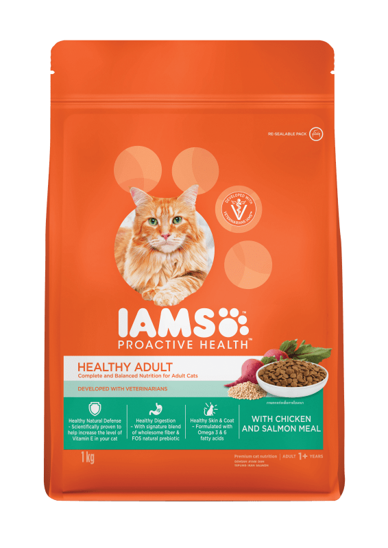 IAMS PROACTIVE HEALTH ADULT WITH CHICKEN AND SALMON MEAL 6x1kg