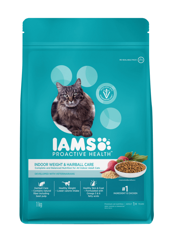 Iams hairball cat food outlet